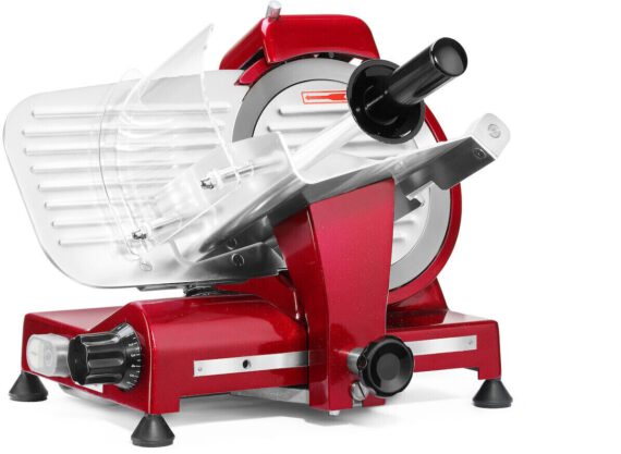 HENDI Profi Line 220 Aufschnittmaschine rot – Bild 2